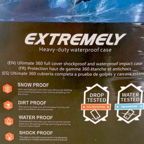 New Special Order Jiwjfeul Extremely Heavy Duty Waterproof Case iPhone 17 ProMax - Picture 3 of 4